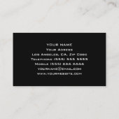 Uniek DJ-Visitekaartje Visitekaartje (Achterkant)