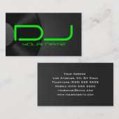 Uniek DJ-Visitekaartje Visitekaartje (Voorkant / Achterkant)