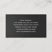 Uniek DJ-Visitekaartje Visitekaartje (Achterkant)