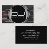 Uniek DJ-Visitekaartje Visitekaartje (Voorkant / Achterkant)