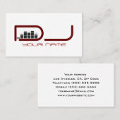 Uniek DJ-Visitekaartje Visitekaartje (Voorkant / Achterkant)