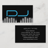 Uniek DJ-Visitekaartje Visitekaartje (Voorkant / Achterkant)
