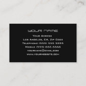 Uniek DJ-Visitekaartje Visitekaartje (Achterkant)