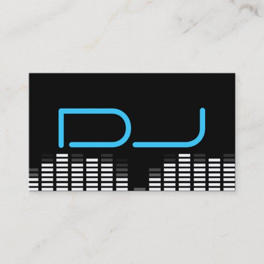 Uniek DJ-Visitekaartje Visitekaartje (Voorkant)