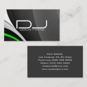 Uniek DJ-Visitekaartje Visitekaartje (Voorkant / Achterkant)