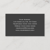 Uniek DJ-Visitekaartje Visitekaartje (Achterkant)