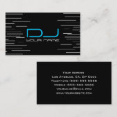 Uniek DJ-Visitekaartje Visitekaartje (Voorkant / Achterkant)