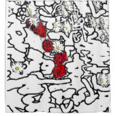 Uniek douchegordijn (Voorkant)