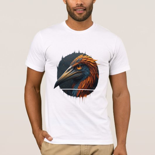 Uniek Eagle Desi Basic Donker T-shirt (Voorkant)