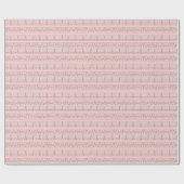 Uniek ECG Strips Wrapping Paper Cadeaupapier (Vlak)