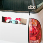 uniek, elegant, chic, modern, stijlvol, bumpersticker (Op Truck)