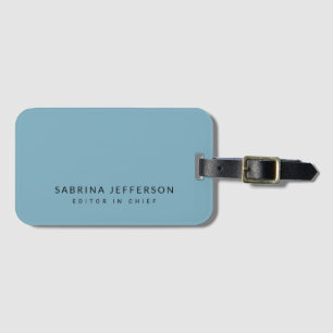 Uniek Elegant Gewoon Eenvoudig Minimalistisch Lich Bagagelabel