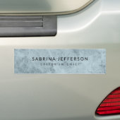 Uniek Elegant Gewoon Eenvoudig Minimalistisch Lich Bumpersticker (Op auto)