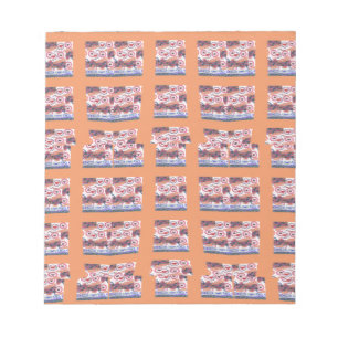 Uniek Elegant Hart-Patroon Kunstwerk voor Alle Lee Notitieblok