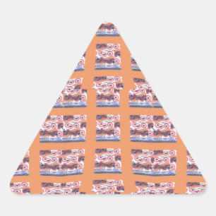 Uniek Elegant Hart-Patroon Kunstwerk voor Alle Lee Sticker