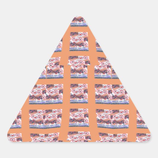 Uniek Elegant Hart-Patroon Kunstwerk voor Alle Lee Sticker (Voorkant)