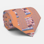 Uniek Elegant Hart-Patroon Kunstwerk voor Alle Lee Stropdas (Opgerold)