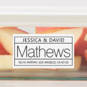 Uniek en creatief, wit en zwart waterdicht labels (Aangebracht)