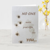 Uniek en grappig wordt goed kaart (Gele Bloem)