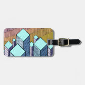 Uniek en karakteristiek bagagelabel "Het is van mi (Voorkant horizontaal)