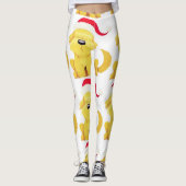 UNIEK EN KOOL *CHRISTMAS PUPS* LEGGINGS (Voorkant)