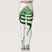 UNIEK EN KOOL *ZEER MOD CHRISTMAS TREES* LEGGINGS (Voorkant)