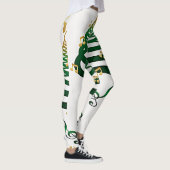 UNIEK EN KOOL *ZEER MOD CHRISTMAS TREES* LEGGINGS (Rechts)