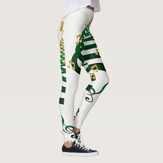 UNIEK EN KOOL *ZEER MOD CHRISTMAS TREES* LEGGINGS (Rechts)