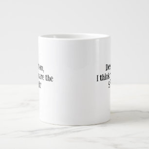 UNIEK en PERFECT cadeau voor mama! Grote Koffiekop