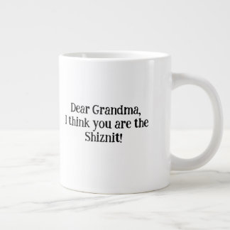 Uniek en perfect cadeau voor oma! grote koffiekop