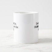 UNIEK EN PERFECT CADEAU voor opa! Grote Koffiekop (Voorkant)