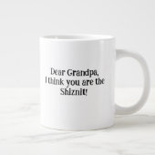 UNIEK EN PERFECT CADEAU voor opa! Grote Koffiekop (Rechts)