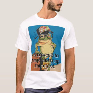 Uniek en stijlvol van een  kikker t-shirt