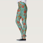 Uniek Floral Patroon Leggings (Links)