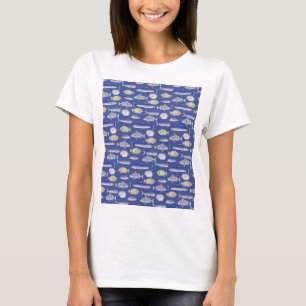 Uniek Floral Patroon T-shirt