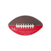 Uniek formeel dansvoorstel Vraag het Football Play (Voorkant)