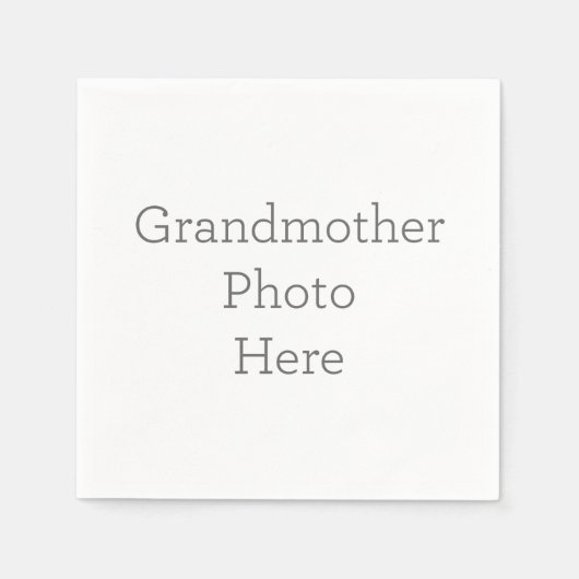 Papieren servetten, Standaard Cocktail Servet (Voorkant)