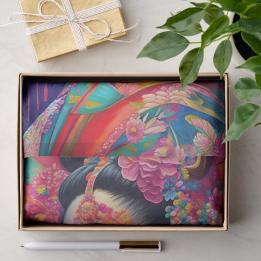 Uniek Geisha-tissuepapier Tissuepapier (Geschenk)