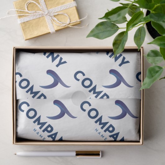 Uniek gemerkt tissuepapier (Geschenk)