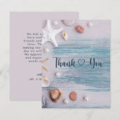 Uniek Genderneutraal Baby shower met een Oosterse  Bedankkaart (Voorkant / Achterkant)