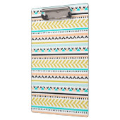 Uniek Geometrisch Aztec Geïnspireerd patroon Klembord (Links)