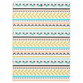 Uniek Geometrisch Aztec Geïnspireerd patroon Klembord (Achterkant)