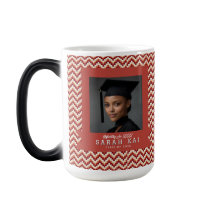 Uniek geometrisch patroon meisjes afstudeercadeau