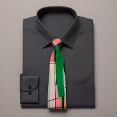 Uniek geometrisch stropdas