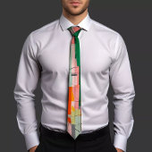 Uniek geometrisch stropdas