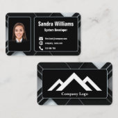 Uniek geometrisch visitekaartje 5 (Voorkant / Achterkant)