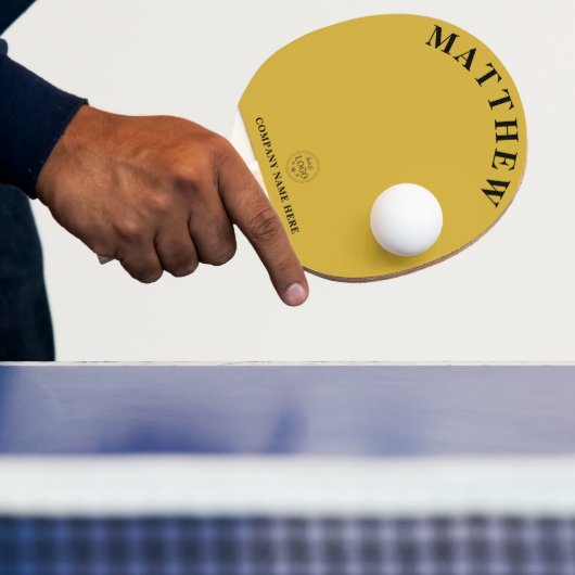 Uniek gepersonaliseerd Ping Pong Paddle cadeau Tafeltennisbatje (Insitu)