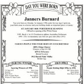 Uniek gepersonaliseerd voor de dag verjaardag gesc poster