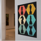 Uniek  geschaafd Poster