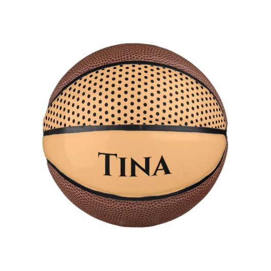 Uniek geschenk! Aangepaste basketbal (Voorkant)